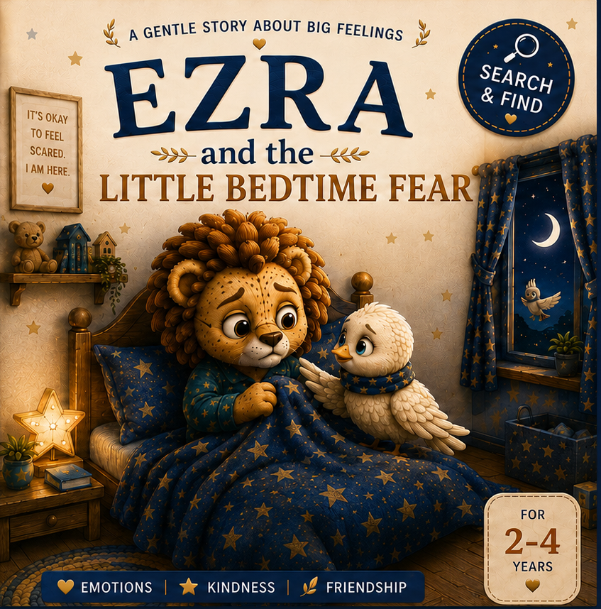 🌙 Ezra and the Little Bedtime Fear