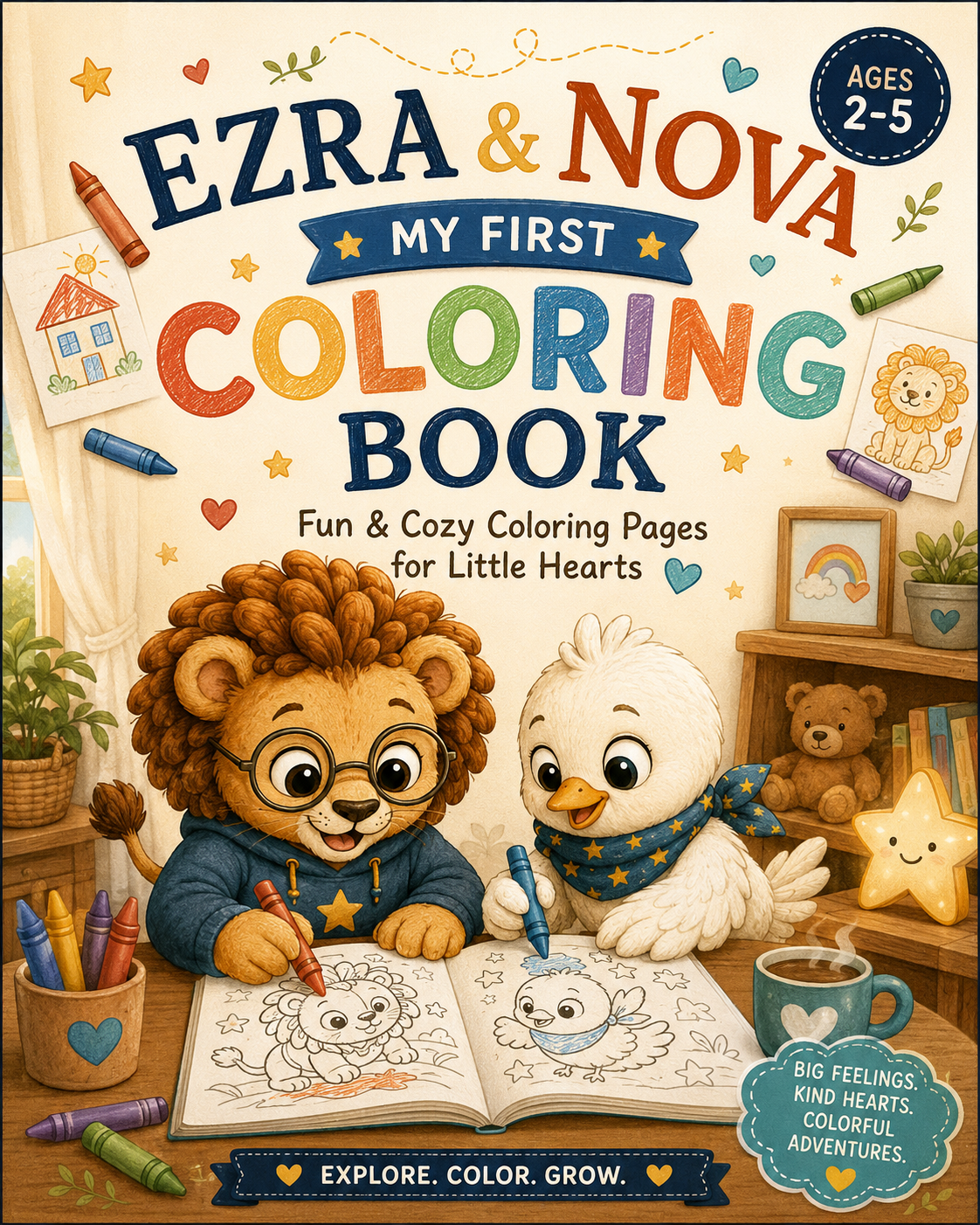 Ezra & Nova Coloring Book
